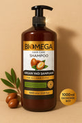 Biomega Argan Yağlı Şampuan – Yoğun Nem ve Parlaklık Bakımı