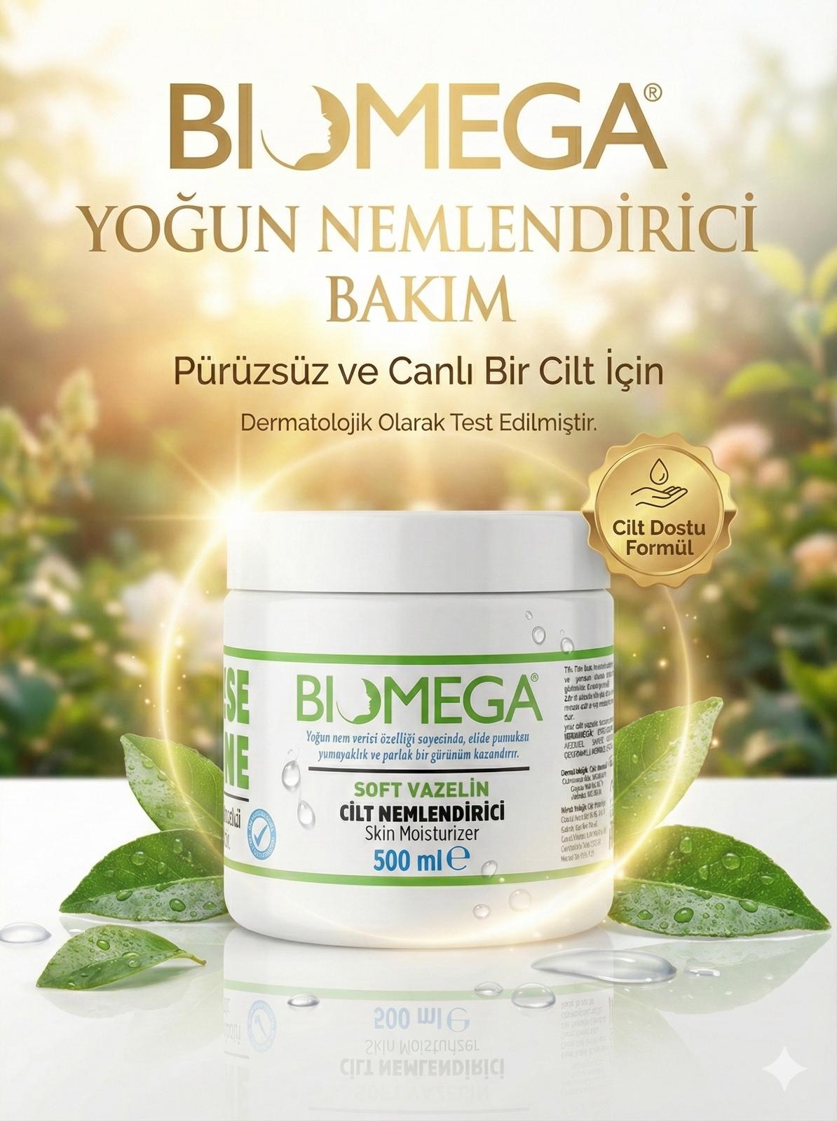 Biomega Yoğun Nemlendirici Vazelin – Gün Boyu Etkili Bakım